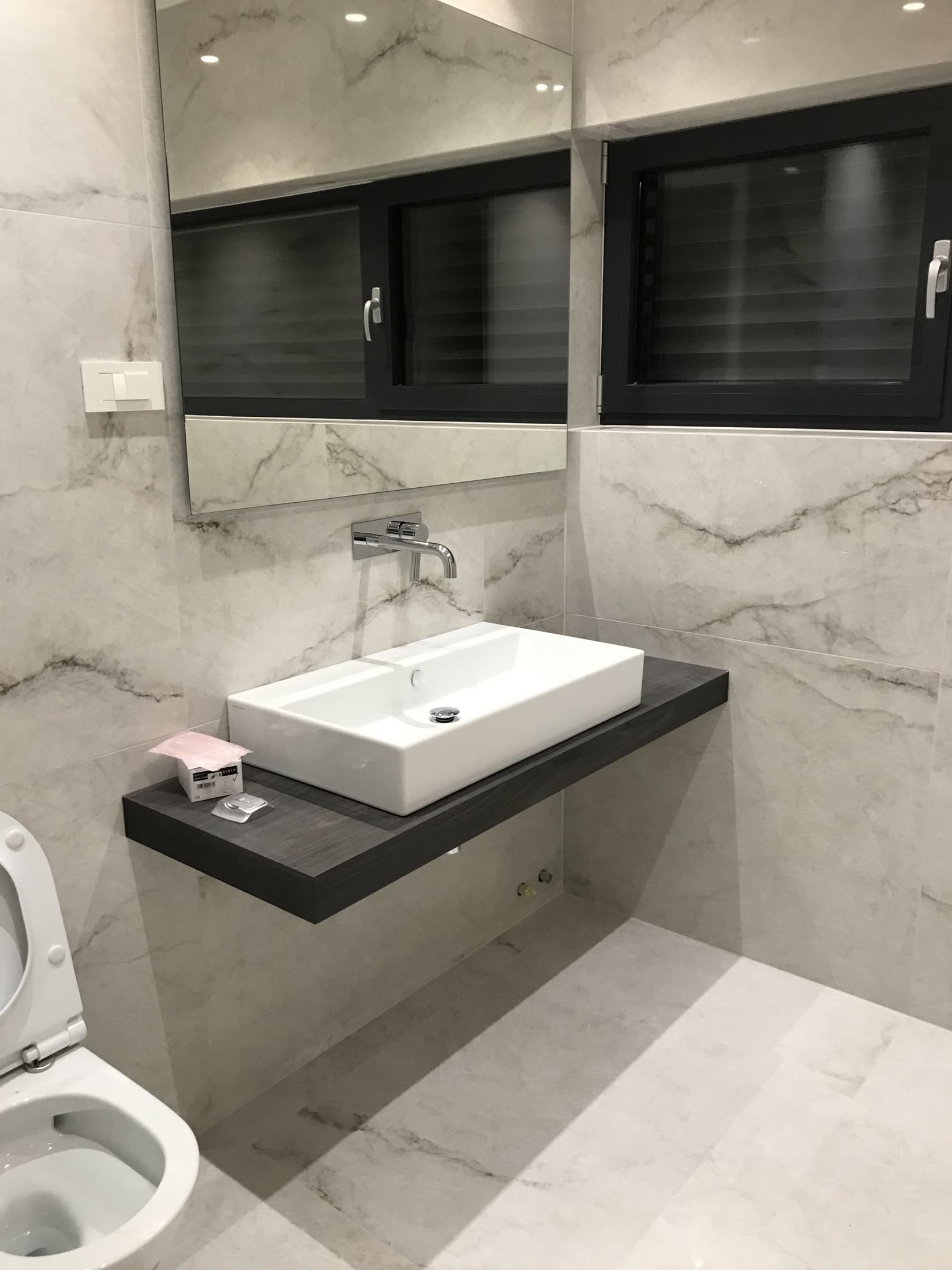 Minimalist bathroom design